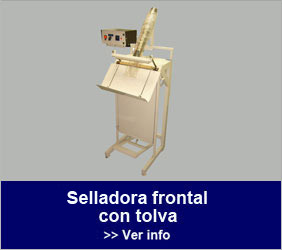 cerradora frontal con tolva