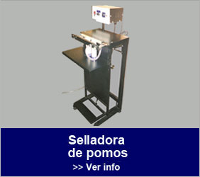 selladora de pomos